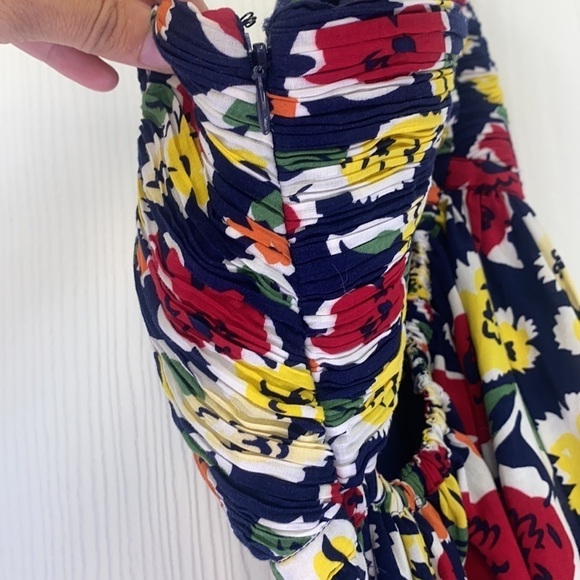 Urban Outfitters - Kimchi Blue Floral Strapless Mini Dress Size XS - Picture 9 of 13